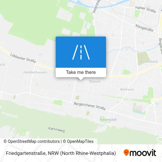 Friedgartenstraße map