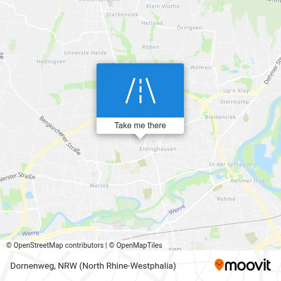 Dornenweg map