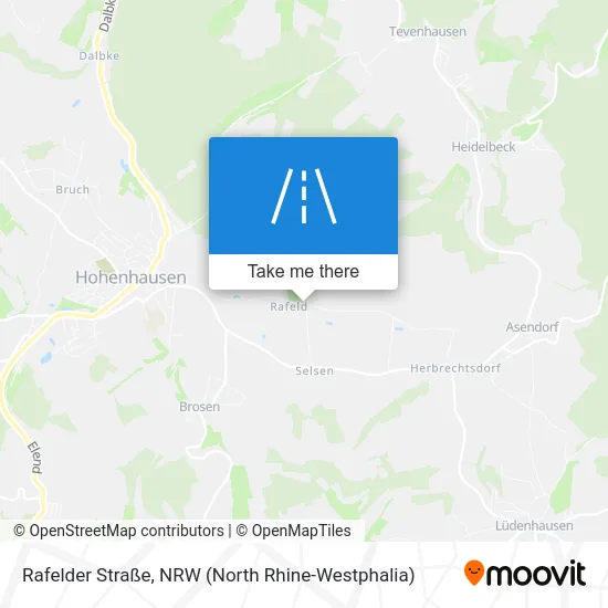 Rafelder Straße map
