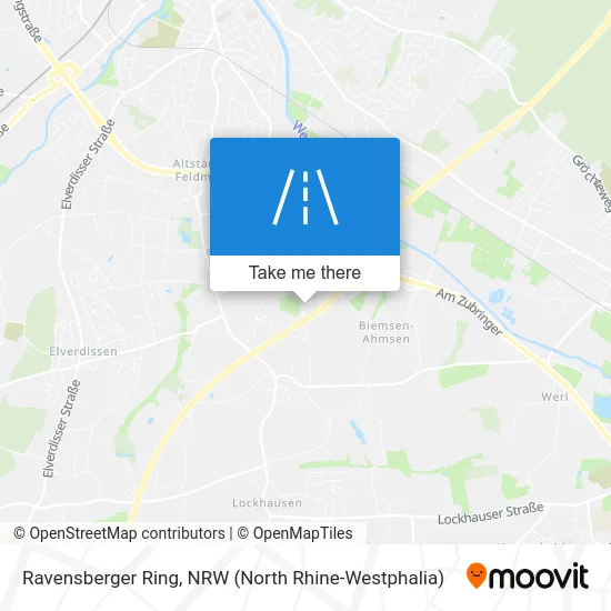 Ravensberger Ring map