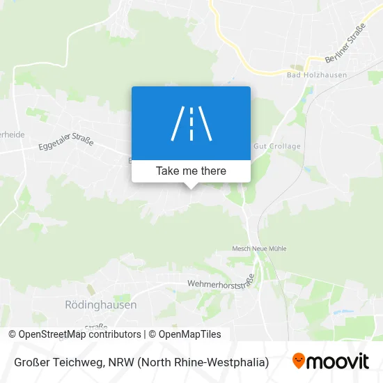 Großer Teichweg map