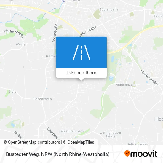 Bustedter Weg map