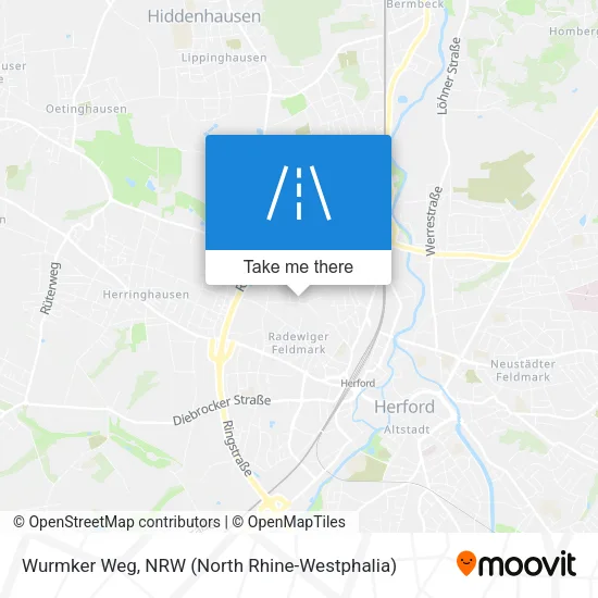 Карта Wurmker Weg