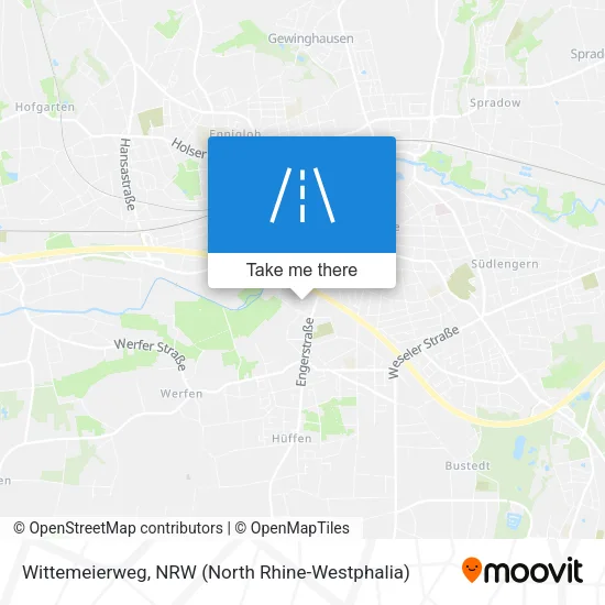Wittemeierweg map