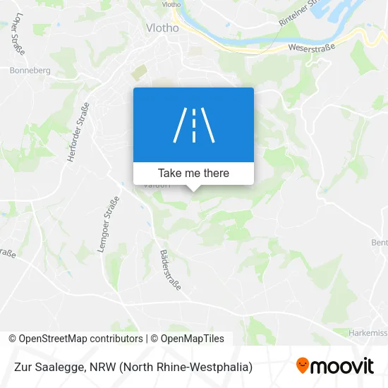 Карта Zur Saalegge