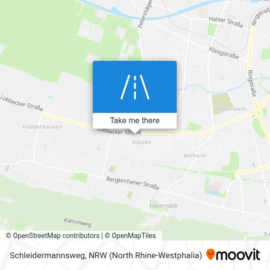 Schleidermannsweg map