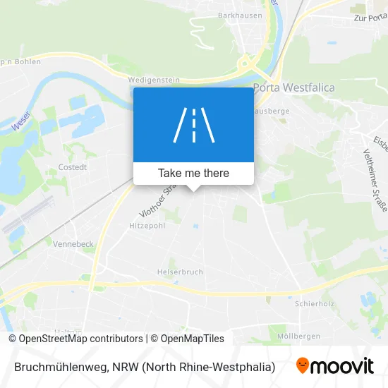 Карта Bruchmühlenweg