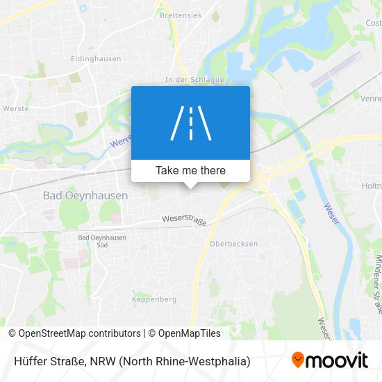 Hüffer Straße map
