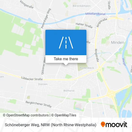 Карта Schöneberger Weg