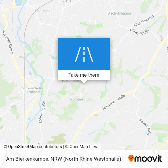 Am Bierkenkampe map