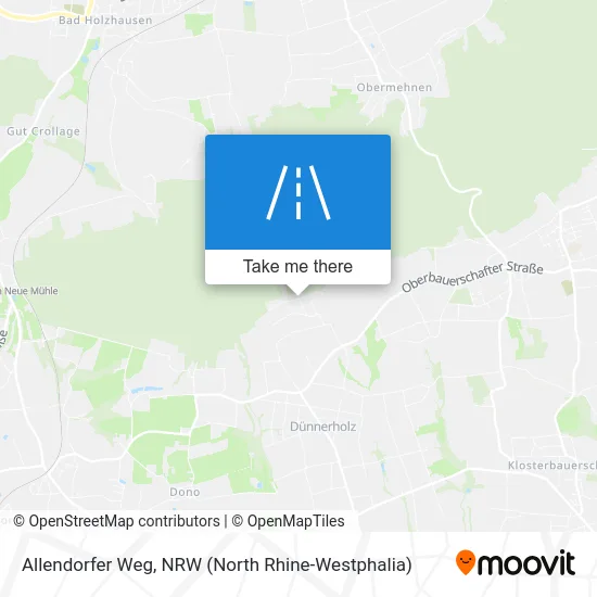 Allendorfer Weg map