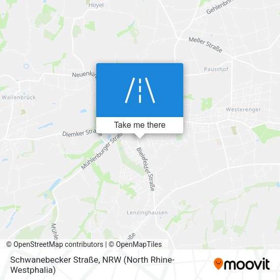 Schwanebecker Straße map