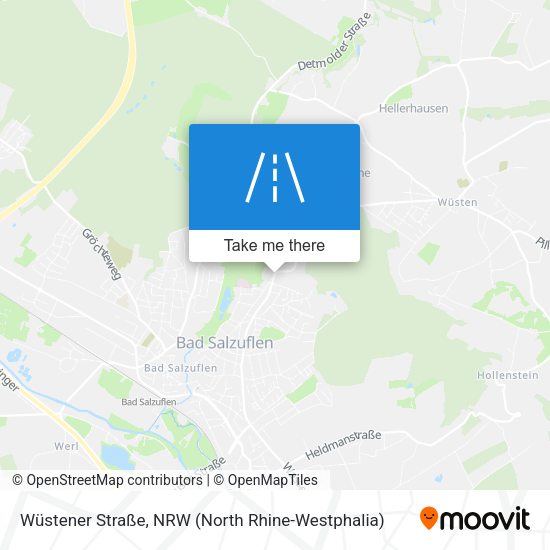 Wüstener Straße map