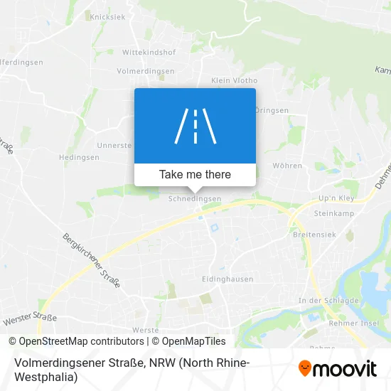 Карта Volmerdingsener Straße