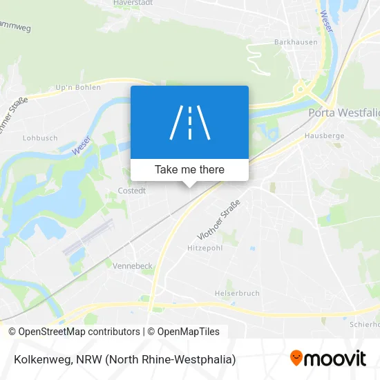 Карта Kolkenweg