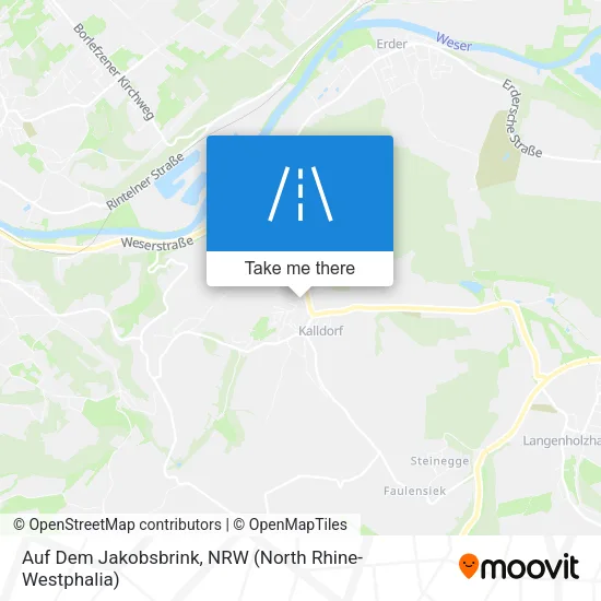 Карта Auf Dem Jakobsbrink