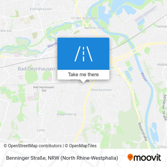 Benninger Straße map