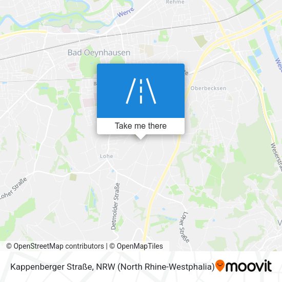Kappenberger Straße map