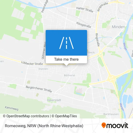 Карта Romeoweg