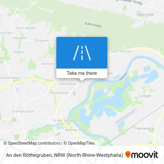 An den Röthegruben map