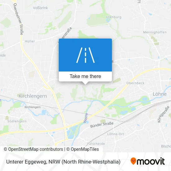 Карта Unterer Eggeweg