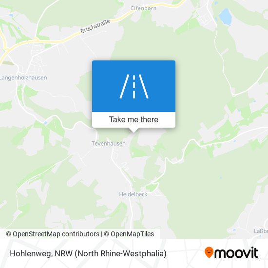 Hohlenweg map