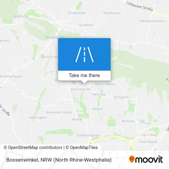 Карта Bossenwinkel