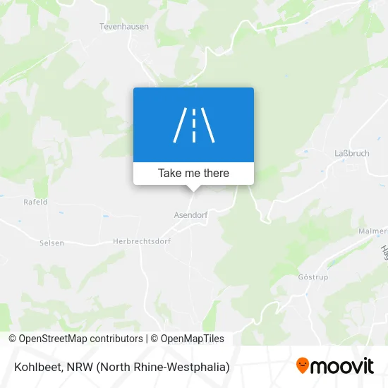 Карта Kohlbeet