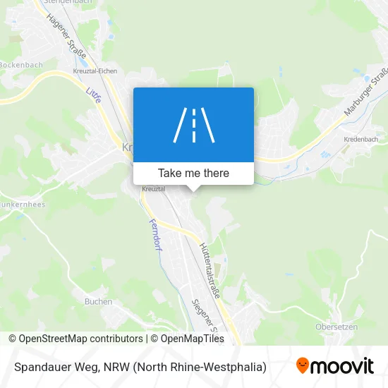 Карта Spandauer Weg