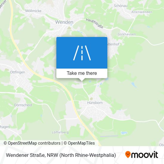 Wendener Straße map