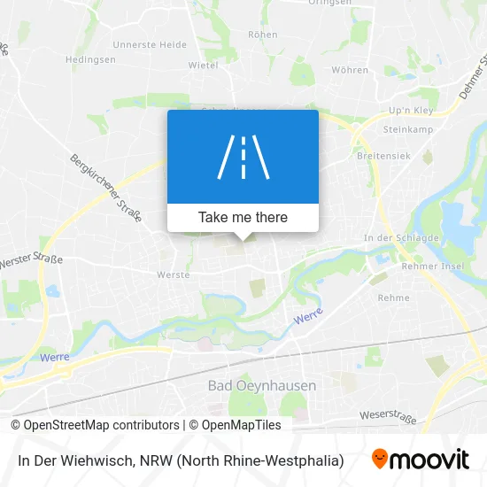 In Der Wiehwisch map