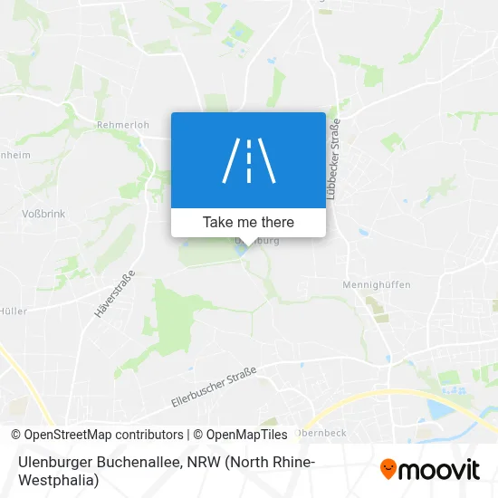Ulenburger Buchenallee map