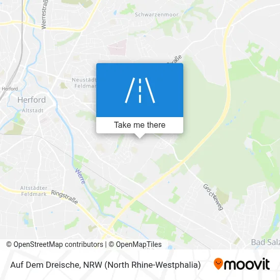 Auf Dem Dreische map