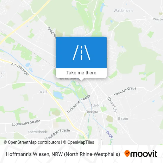 Hoffmann's Wiesen map