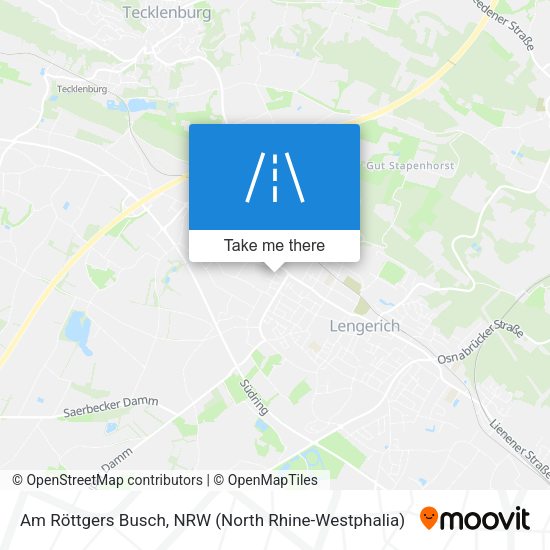 Am Röttgers Busch map