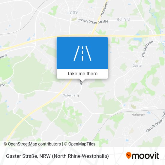 Gaster Straße map