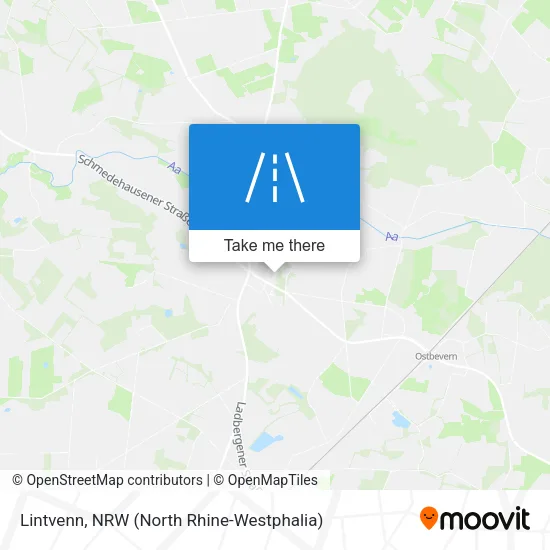 Карта Lintvenn