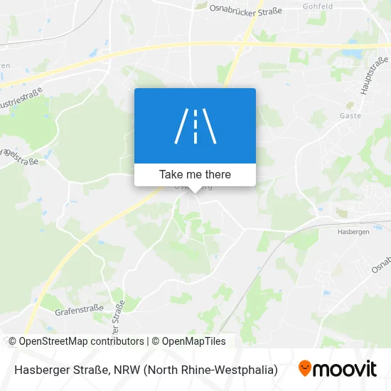 Hasberger Straße map