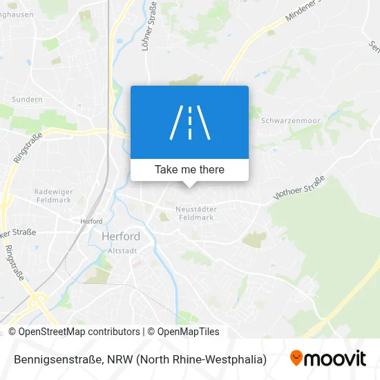 Bennigsenstraße map