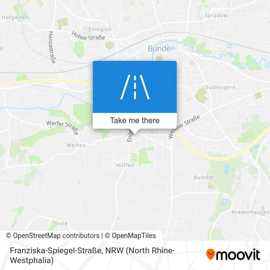 Карта Franziska-Spiegel-Straße
