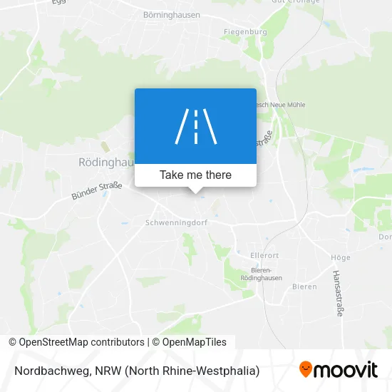 Карта Nordbachweg