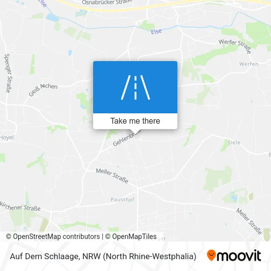 Карта Auf Dem Schlaage