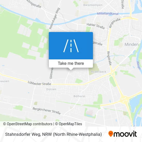 Карта Stahnsdorfer Weg