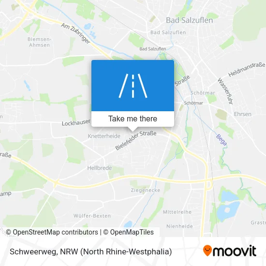Schweerweg map