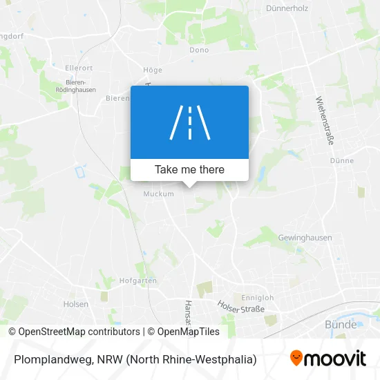 Карта Plomplandweg