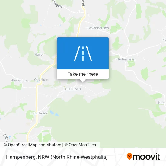 Карта Hampenberg
