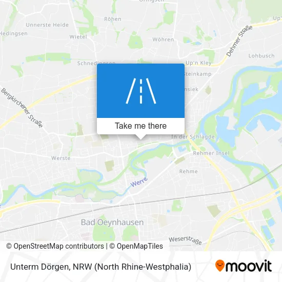 Карта Unterm Dörgen