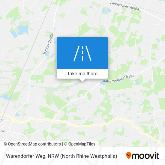 Карта Warendorfer Weg