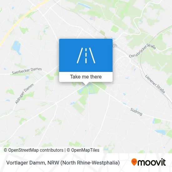 Vortlager Damm map