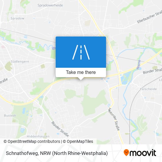 Schnathofweg map